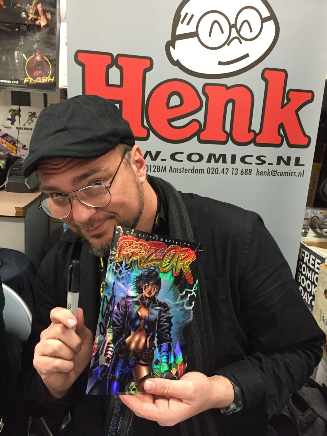 Our good friend Stephen B Scott with some early work!